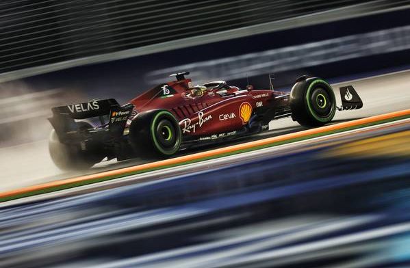 Leclerc kvalificerer sig på pole position i Singapore, Verstappen P8