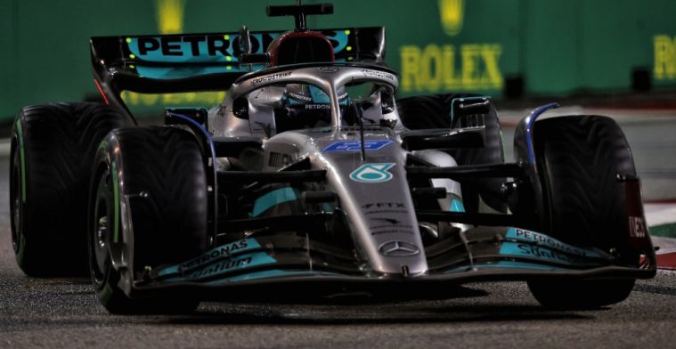 Russell ritiene che la Mercedes possa puntare alla vittoria a Singapore