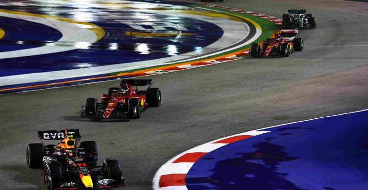 Constructors' standings after Singapore | Three big winners and losers