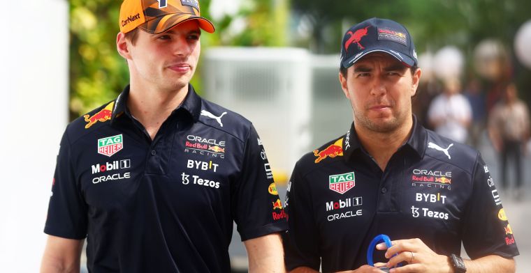 Why Perez is proving to be Verstappen's ideal teammate in Formula 1