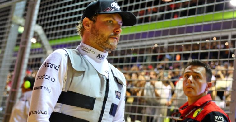 Bottas frustrated over Singapore GP: 'It's a shame'