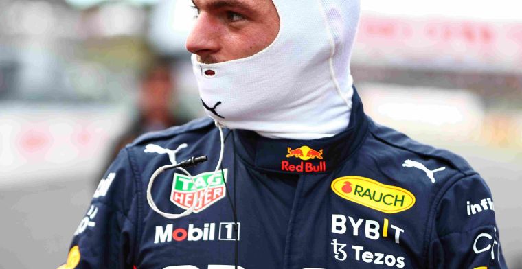 Verstappen autorisé à conserver la pole ; réprimande pour le pilote Red Bull.