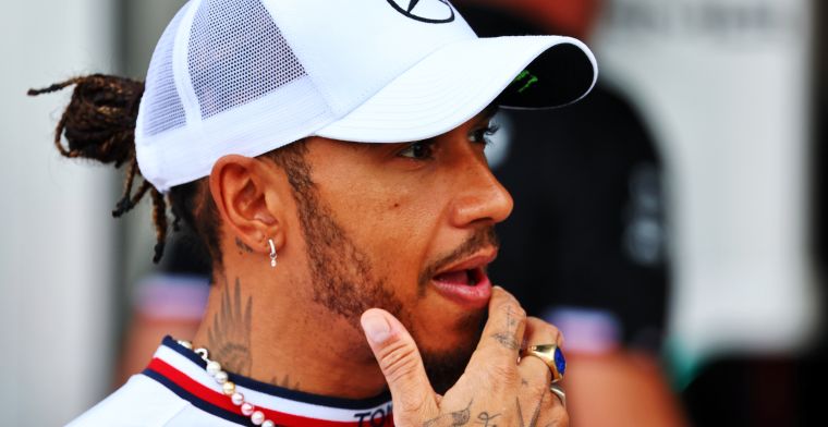 Hamilton knows a chance is there: Many laps were good.