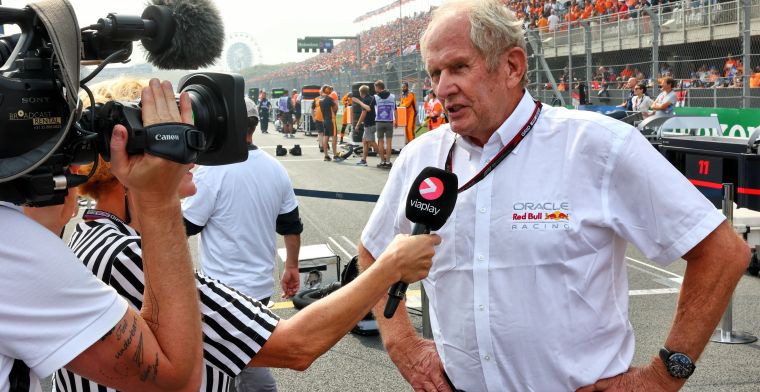 Helmut Marko è contento della pole position: Pensavamo che fosse già finita.