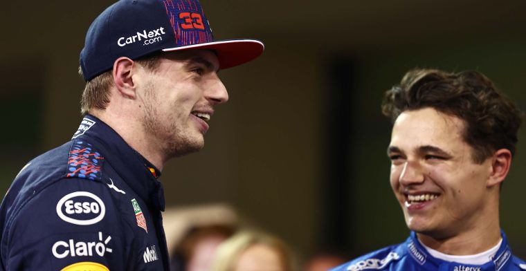 No hard feelings for Verstappen and Norris: 'Everything okay between us'