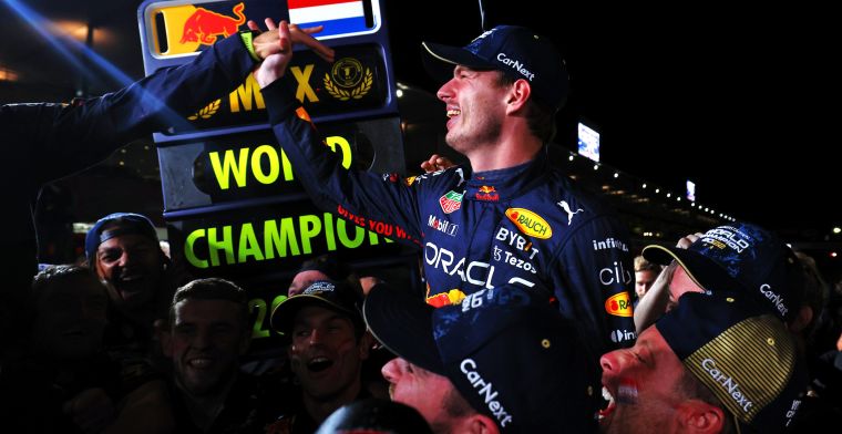Verstappen è più soddisfatto del secondo titolo mondiale: Questo è più bello.