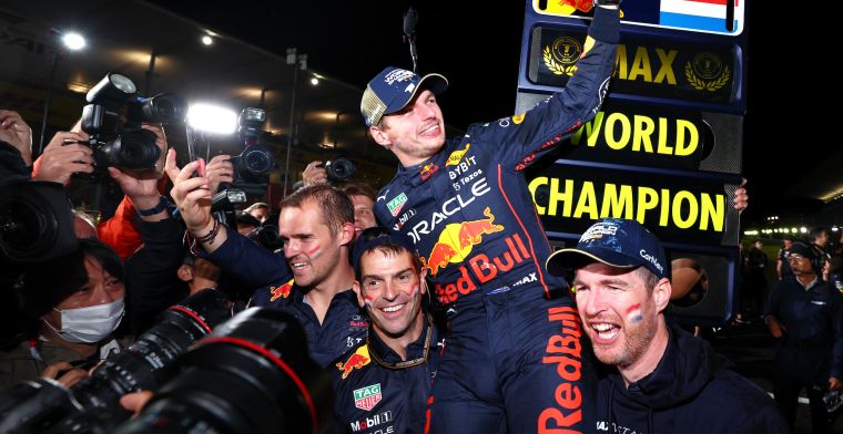 L'édition  Champion du monde  des produits dérivés de Verstappen est disponible dès maintenant.