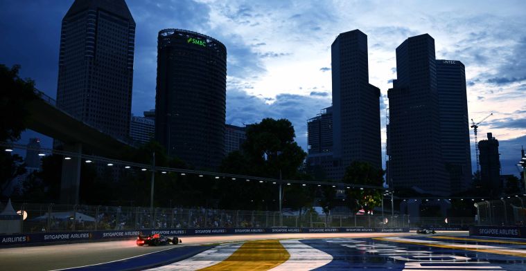 Singapur adapta el trazado del circuito para 2023