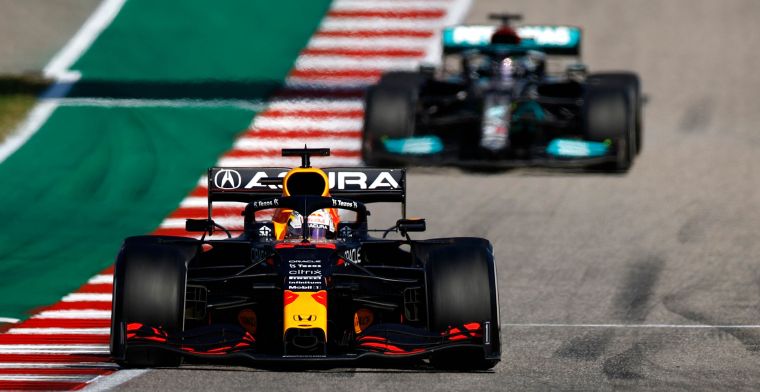 Red Bull Racing y Verstappen triunfan sobre Hamilton en Estados Unidos