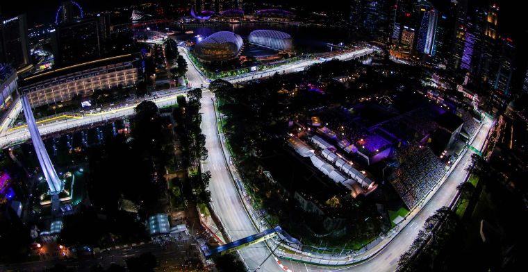 Oficial | Revisión del trazado del circuito de F1 de Singapur a partir de 2023