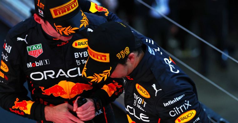 Verstappen concentrado em comemorar o título com a Red Bull