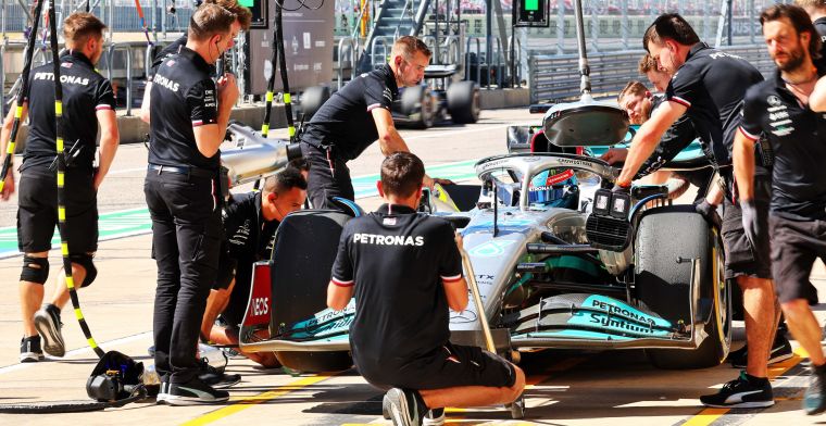 La nouvelle aile avant de Mercedes n'est pas conforme au règlement de la F1.
