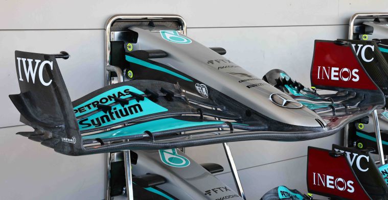 Mercedes no está contenta con la FIA, el ala fue aprobada inicialmente