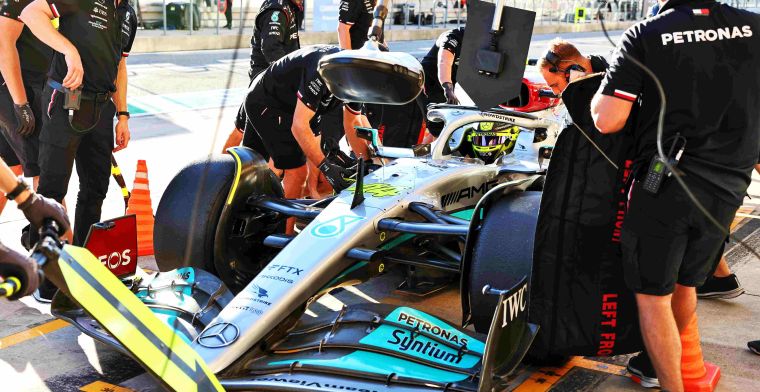 Hamilton y Russel hablarán de las actualizaciones de Mercedes en Estados Unidos