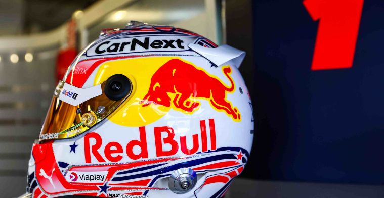 Verstappen unveils 'last minute change' to helmet in US