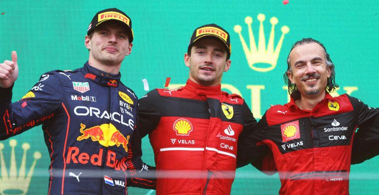 Ferrari chief balks that Verstappen benefits greatly from top speed Red Bull