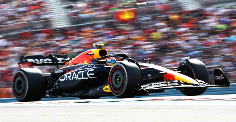 A Red Bull provou à FIA que a asa dianteira de Pérez estava segura
