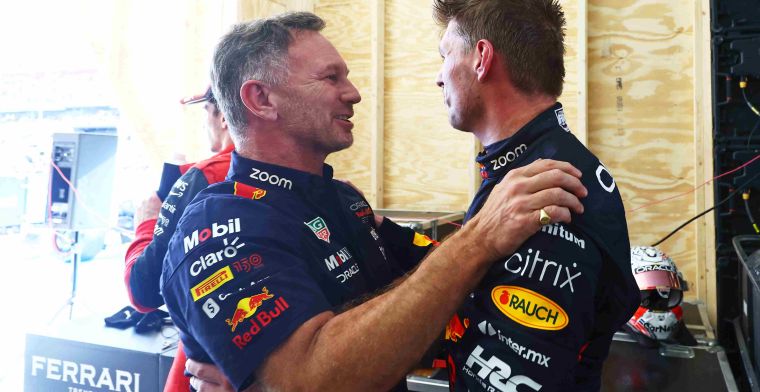 Chefe da equipe Red Bull: O que vemos agora da Max é algo muito especial