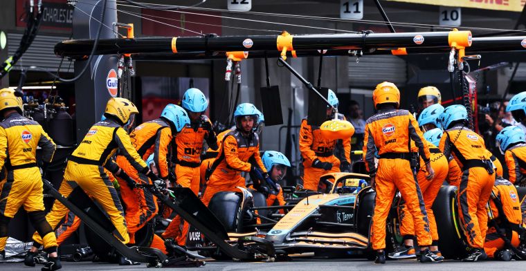 McLaren réalise l'impossible et bat le record d'arrêt au stand de Red Bull.