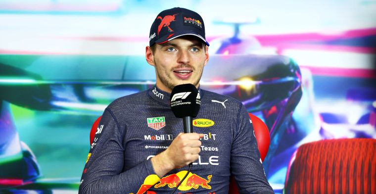 Verstappen vuelve a criticar las carreras al sprint: Para mí eso no es realmente una carrera