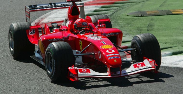 La Ferrari F2003 di Michael Schumacher sarà messa all'asta per una cifra enorme