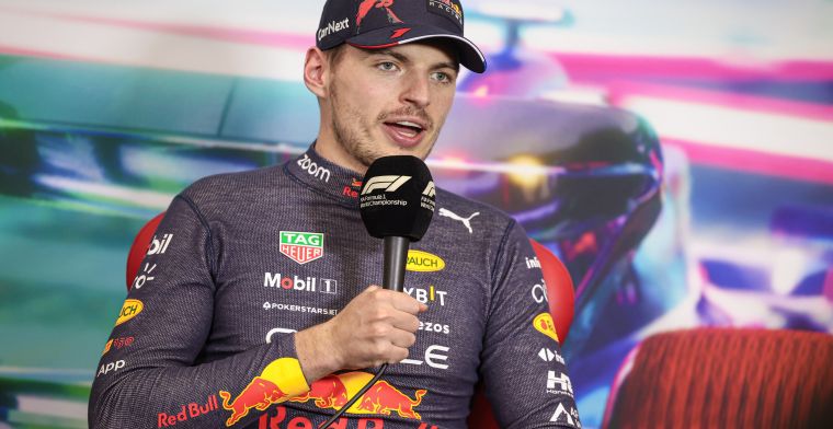 Verstappen: 'Winning was an amazing feeling, but the podium is super nice'