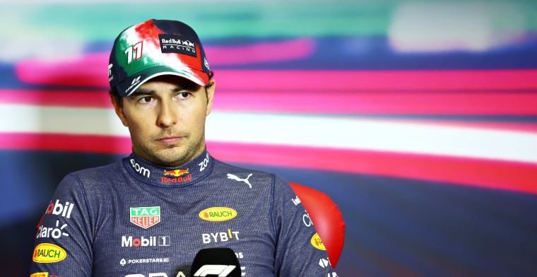 Perez über die F1-Saison: Ich hatte ein paar schlechte Rennen, die mich aus dem Rennen genommen haben.