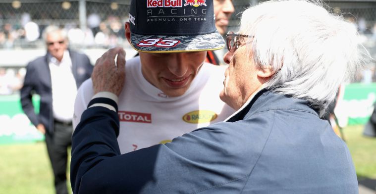 Ecclestone ve a Verstappen ganando aún más: 'Solo está ahí por una razón'