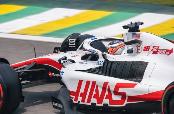 Kevin Magnussen wins first pole, as George Russell beaches his Mercedes.