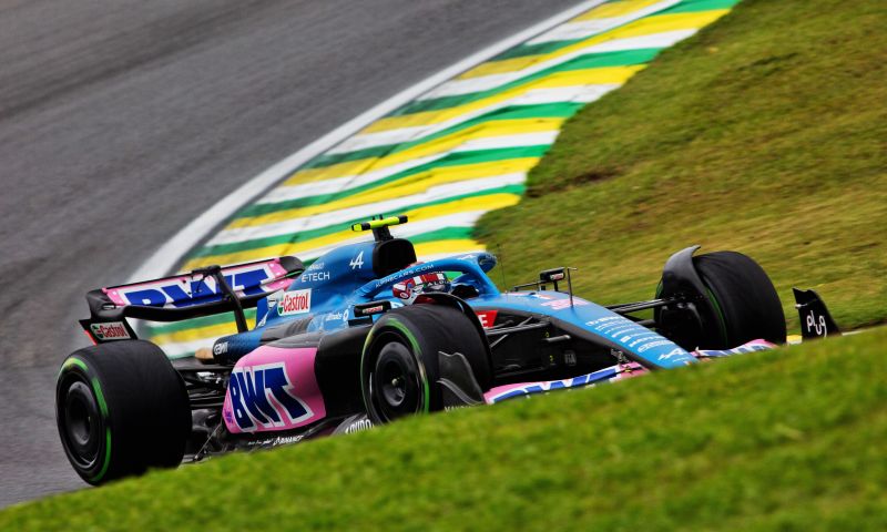 Esteban Ocon Finishes On Top In FP2, Ahead Of Perez And Russell - GPblog