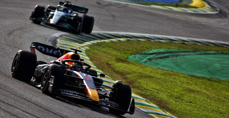 Crash between Verstappen and Hamilton in Brazil GP