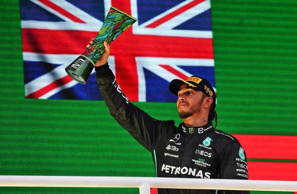 Hamilton describes wonderful win for Russell in Brazil 