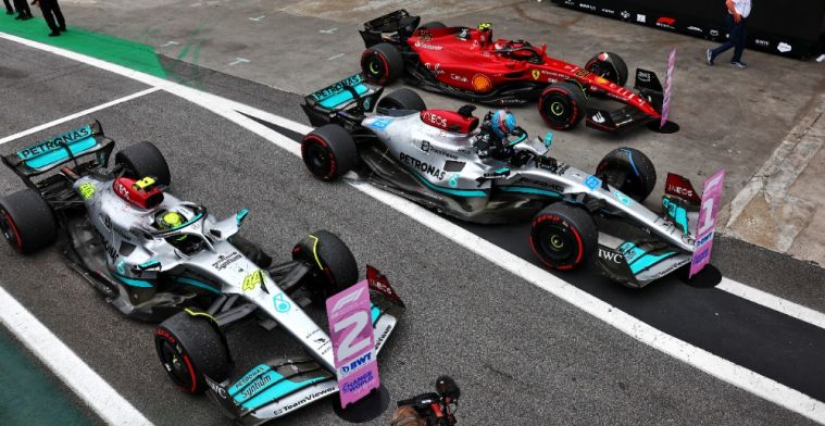 Ratings | Mercedes prend le rôle de Red Bull une fois dans le GP du Brésil