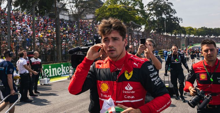 Leclerc overrasket i Brasilien: Jeg ved, at han ikke er den type kører