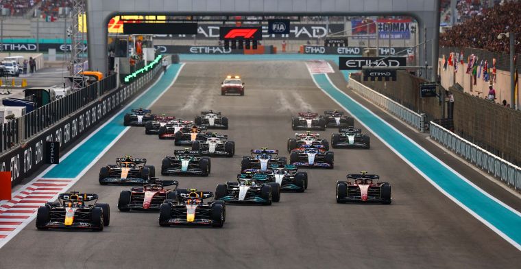 Este es el número de adelantamientos que hubo en la F1 en 2022 en comparación con 2021