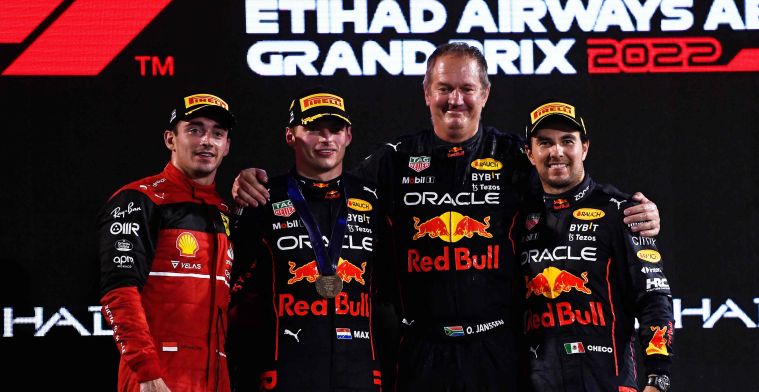 Windsor impresionado con la gestión de los neumáticos de Leclerc en Abu Dhabi