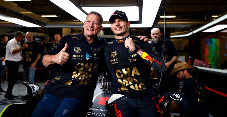 Jos Verstappen: Max está feliz que a temporada finalmente acabou