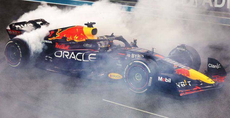 Verstappen encore en action une dernière fois lors de la démo au Japon.