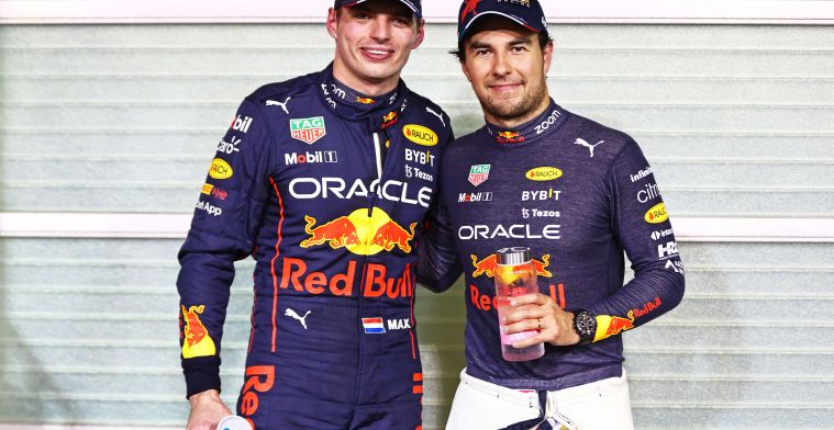 Verstappen never holds anything back from Perez: 'People don't understand that'