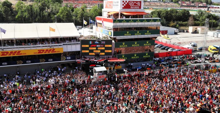 Course sur les billets du Grand Prix d'Espagne au début de la prévente