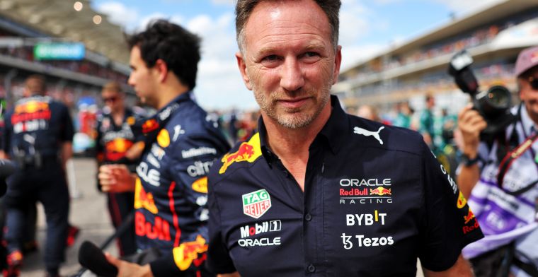 Horner tricked? Red Bull team boss sits at table number 44