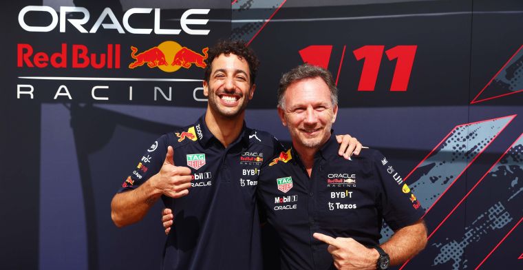 Horner: Ricciardo ha avuto successo alla Red Bull, ma poi ha fatto qualcosa di stupido.