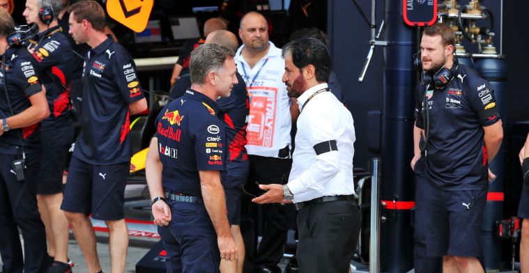 Awkward moment between Horner and Sulayem at FIA gala