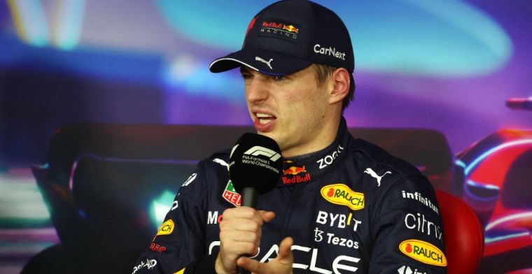 Verstappen nervoso: Forse ancora di più che ad Abu Dhabi l'anno scorso.