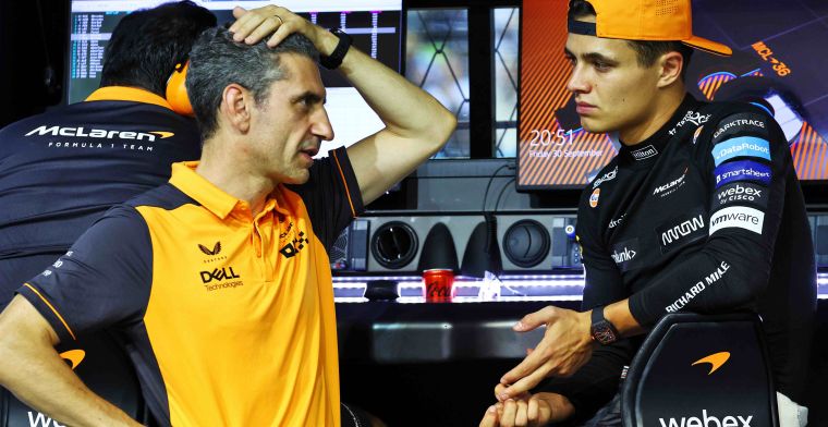 Der neue McLaren-Teamchef musste eine Weile nachdenken, als er angesprochen wurde