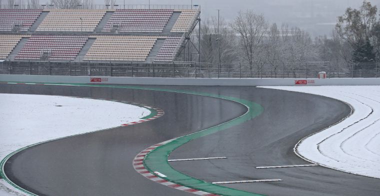 Todas las veces que la Fórmula 1 se ha encontrado con nieve