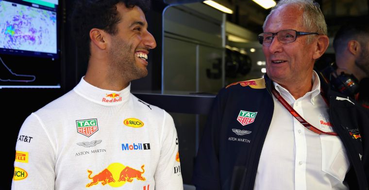 Marko denies rumours: 'Ricciardo does not pressure Perez'