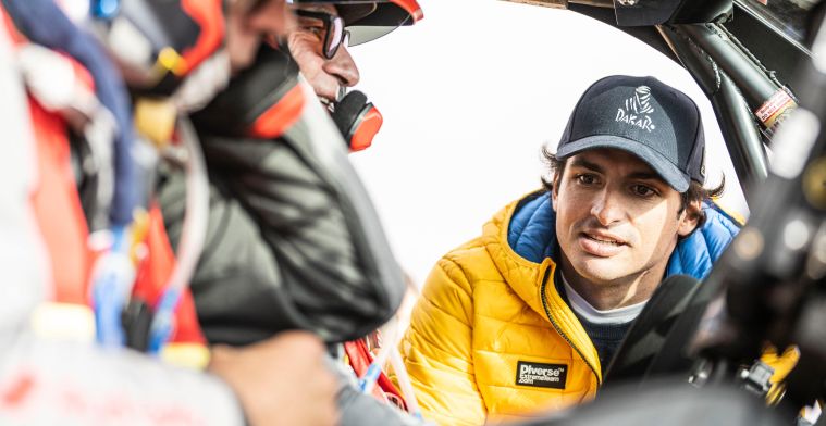 Sainz quase causa uma penalidade a seu pai no Rally Dakar