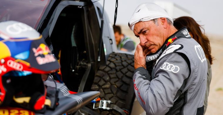 Sainz återvänder trots svår krasch under Dakarrallyt 2023