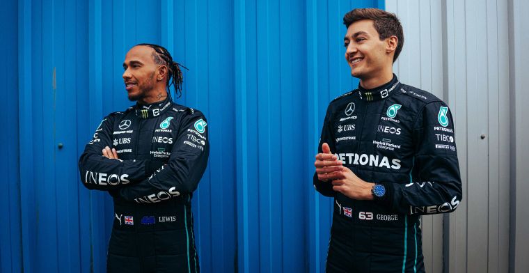 Mercedes notes: 'That's why Russell was able to adapt better than Hamilton'